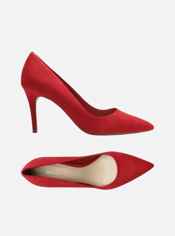 Arezzo cheap scarpin vermelho
