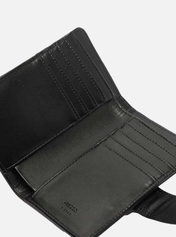 Carteira Preta Pequena Bolso Lapela