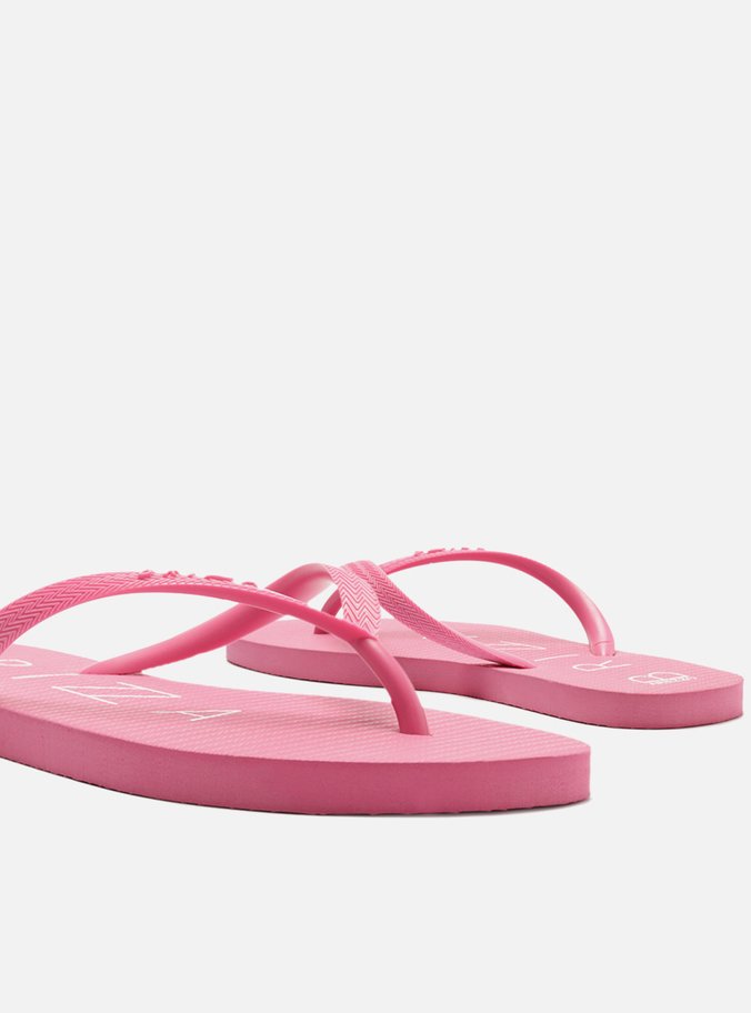 Chinelo de Dedo Rosa Básico Brizza