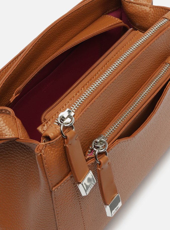 Bolsa Tote Marrom Caramel Emilly Média