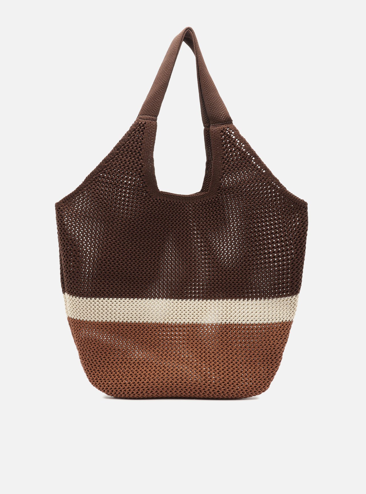 Bolsa Shopping Multineutra Knit Grande Brizza — foto 3