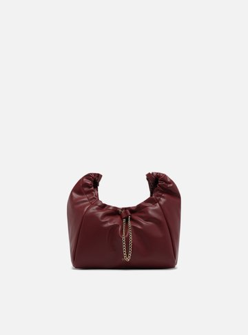 Bolsa Hobo Vermelha Pequena