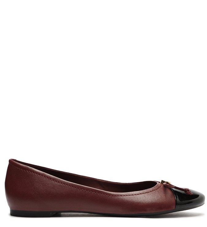 Sapatilha Vinho Cap Toe Laço
