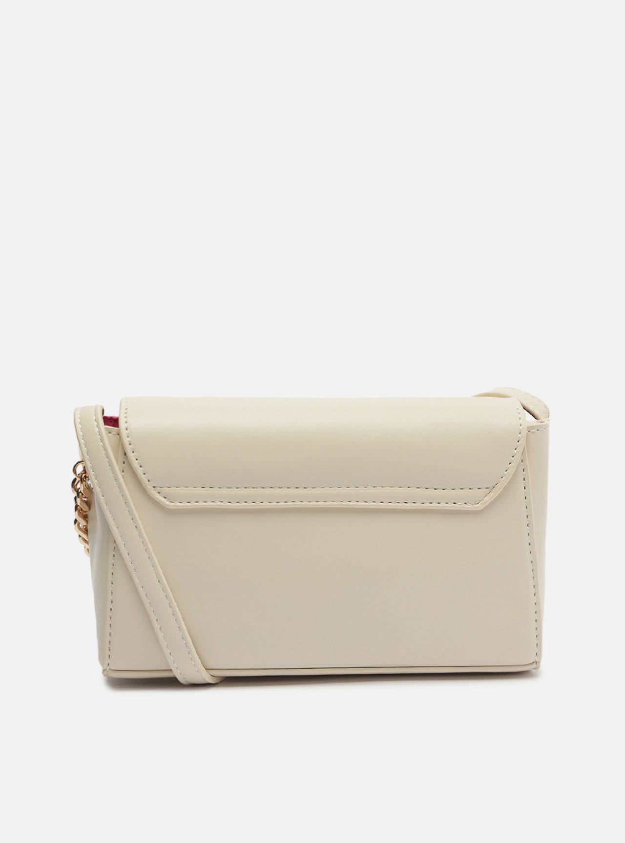 Bolsa Tiracolo Off-White Pequena Corrente Metal — foto 3
