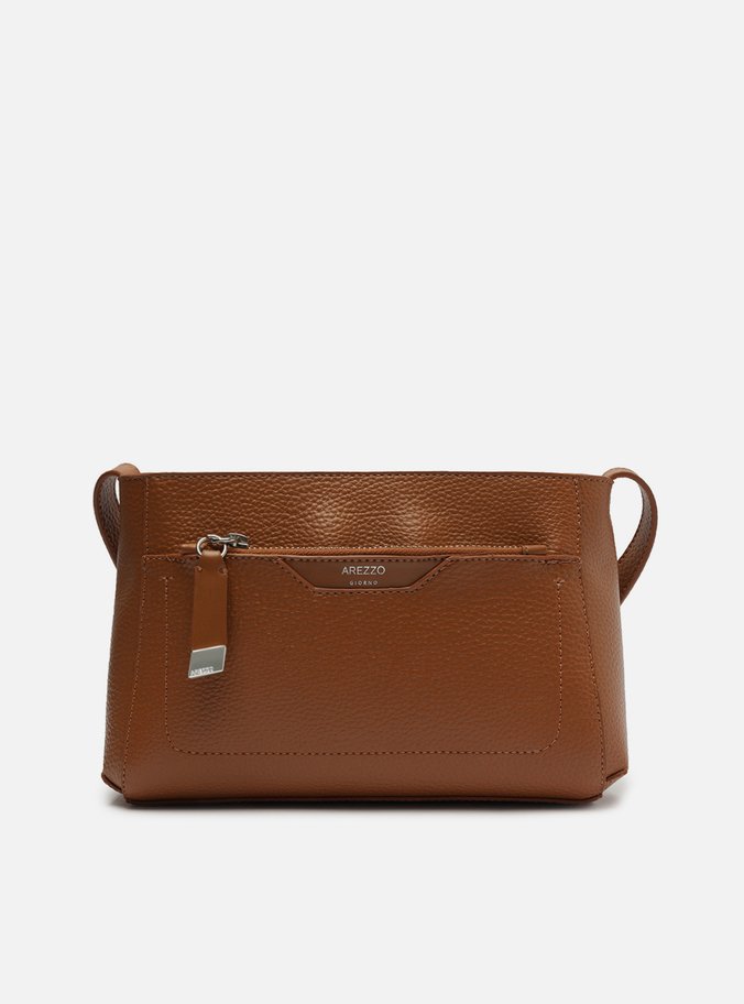 Bolsa Tiracolo Marrom Caramel Emilly Pequena