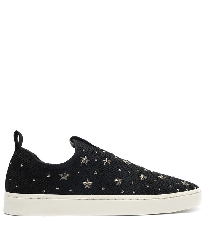 Slip On Preto Studs e Estrelas