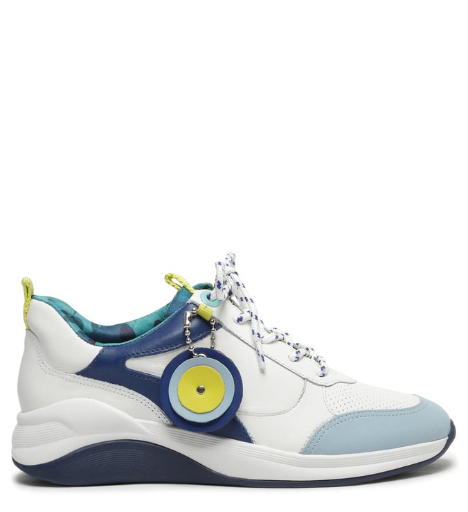 Tênis Azul Multimaterial Esportivo Graziella Pinto