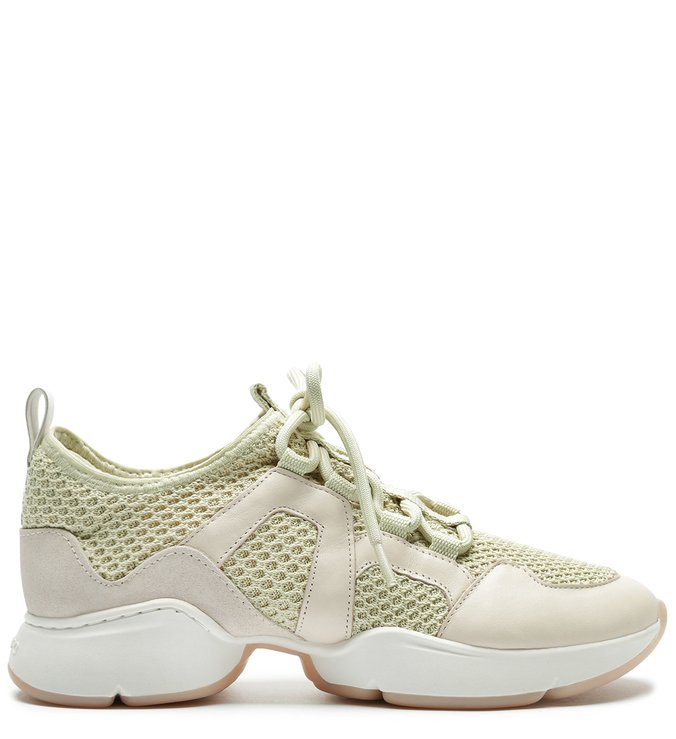 ザッキー Tênis ZZ Power Knit Chunky Amarração Off-White | Arezzo