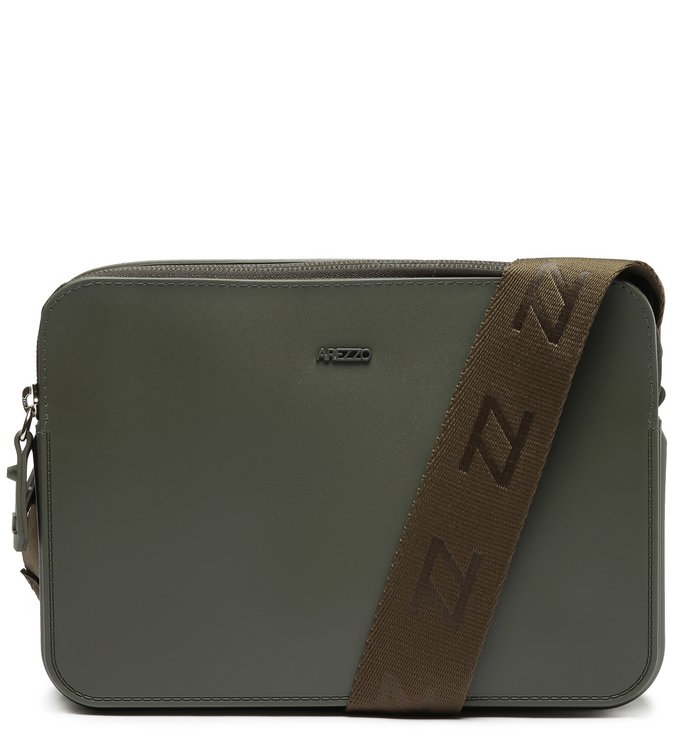 Bolsa Tiracolo Verde Injetada Brizza