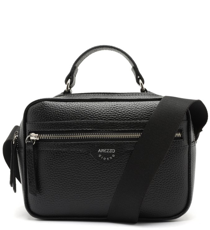 Bolsa Preta Tiracolo Camera Bag Pequena