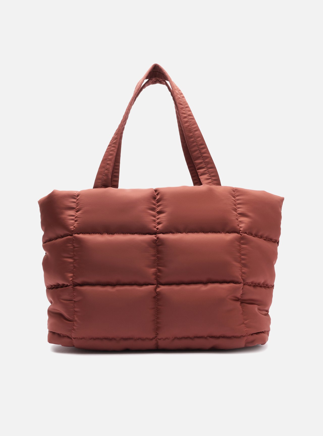 Bolsa Shopping Vermelha Grande Matelassê Brizza — foto 3