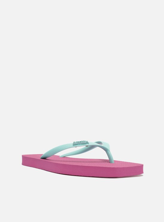 Chinelo de Dedo Multicolorido Bico Quadrado Brizza