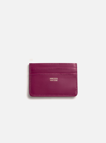 BRINDE Porta Cartões Vermelho Cereja
