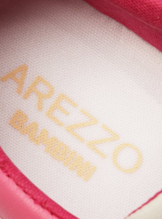 Tênis Infantil Branco Rosa Pink