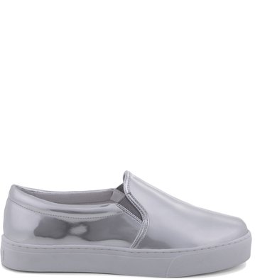 Slip-on Espelhado Prata