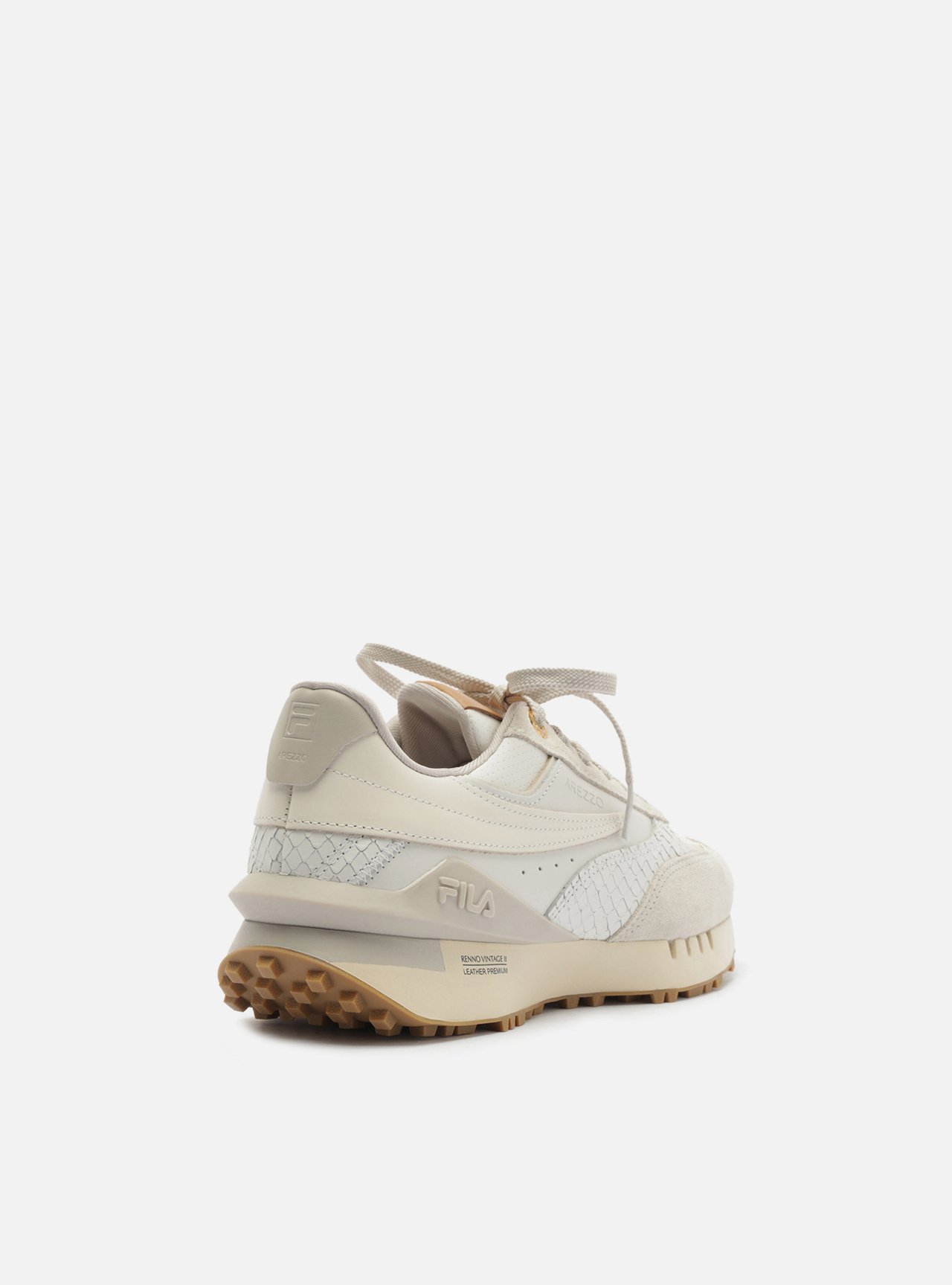 Tênis Branco Solado Esportivo Suede Fila — foto 3