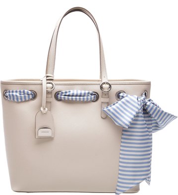 Bolsa Shopping Lenço Off-White