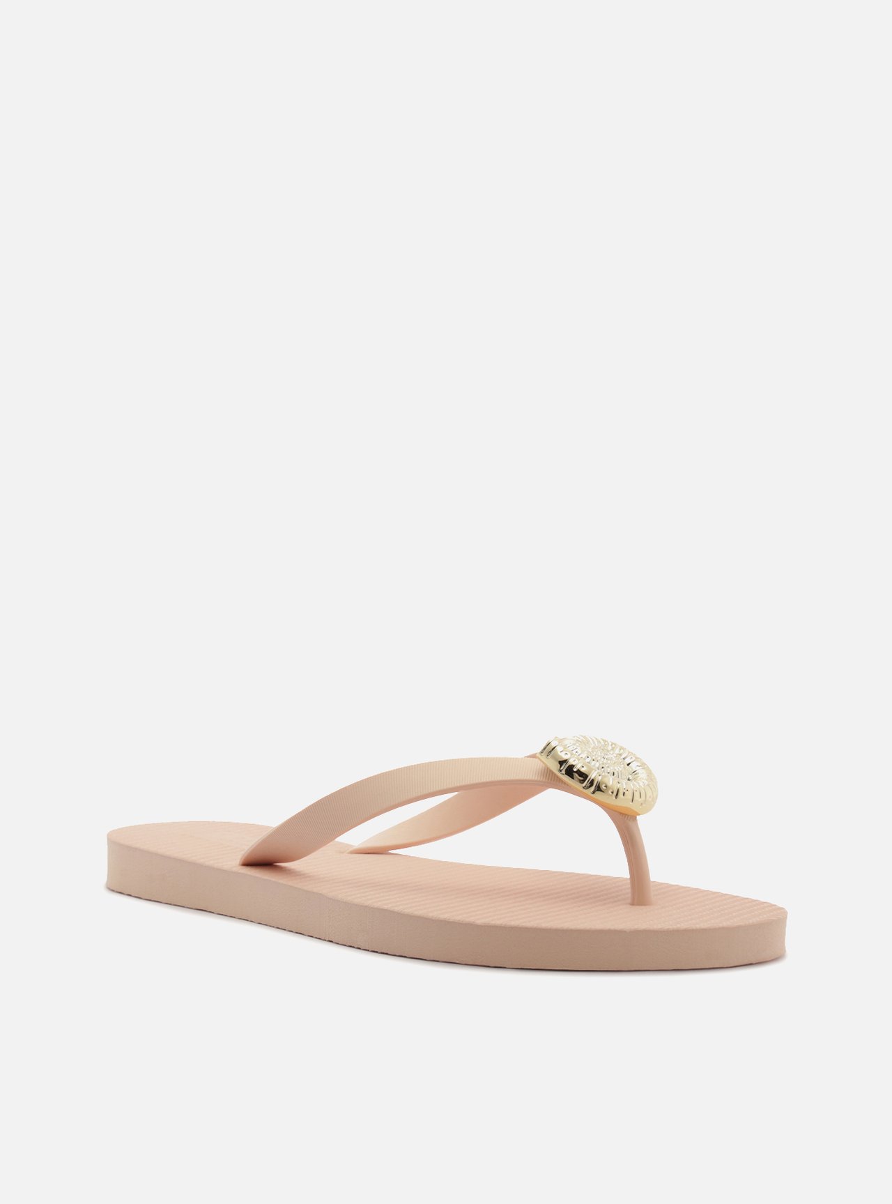 Chinelo Rosa Essential Metal Textura — foto 2
