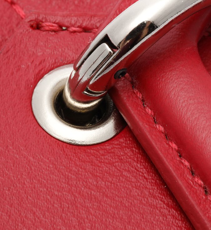 Bag Charm Vermelho Couro Bee.ZZ Escarlate