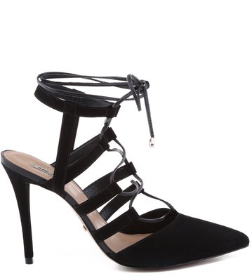Scarpin Amarrações Preto