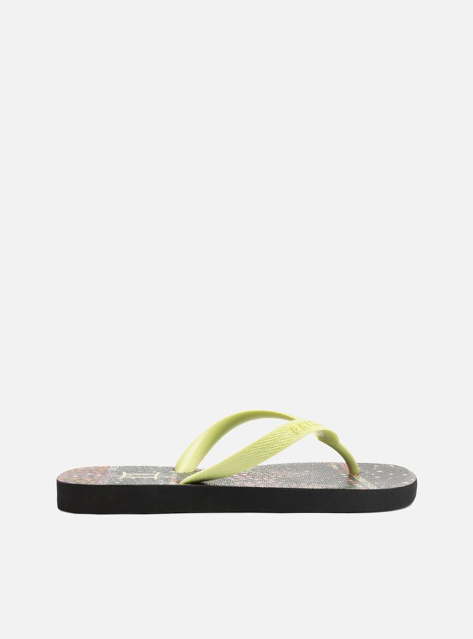 Chinelo de Dedo Amarelo Gêmeos Signos Brizza