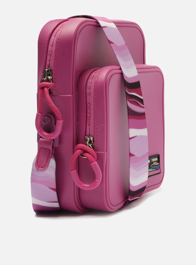 Bolsa Tiracolo Roxa Beta Pequena Brizza | Arezzo