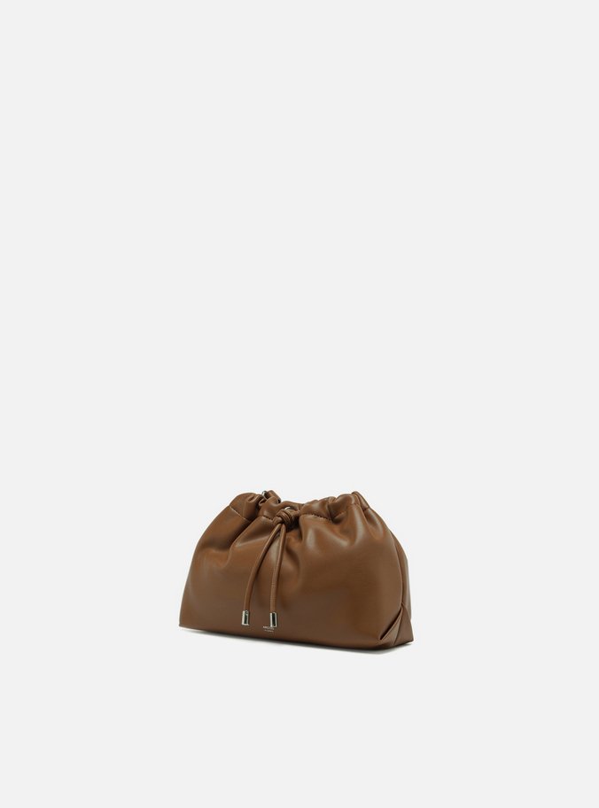 Bolsa Tiracolo Marrom Pequena