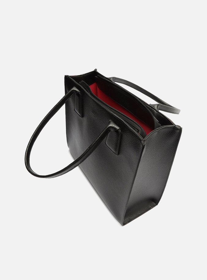 Bolsa Shopping Preta Joana Grande