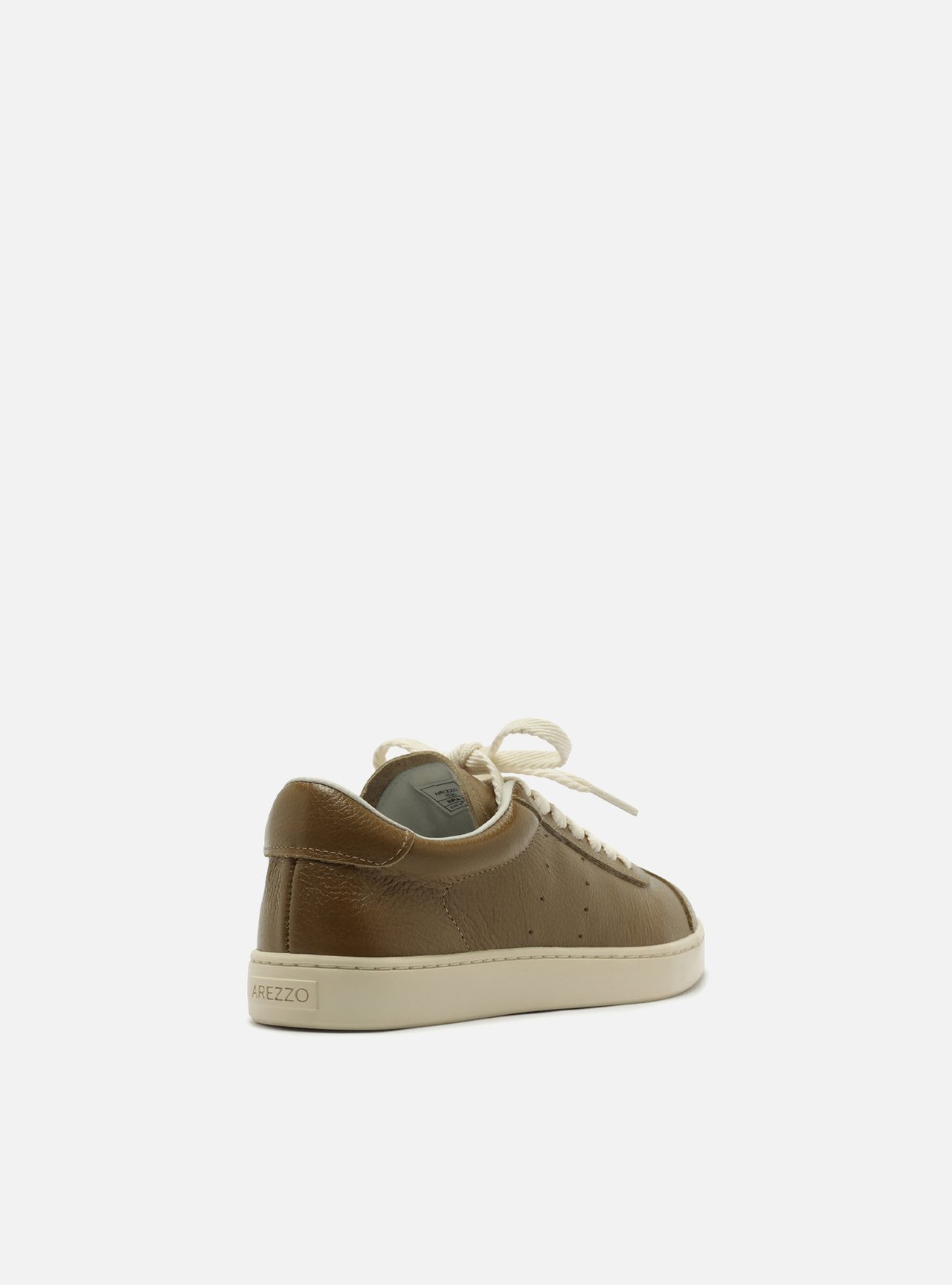 Tênis Marrom Couro Amarração Básico — foto 3