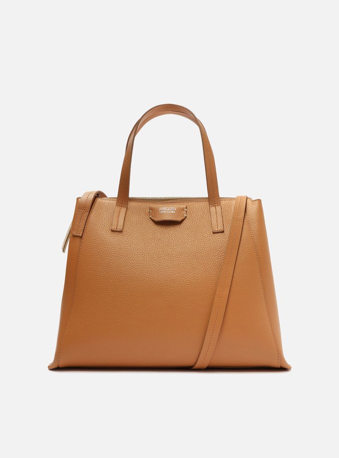 Bolsa Tote Marrom Couro Ísis Grande Panacota