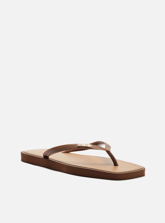 Chinelo de Dedo Marrom Recouro Square Brizza