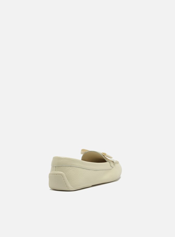 Mocassim Off-White Francesca
