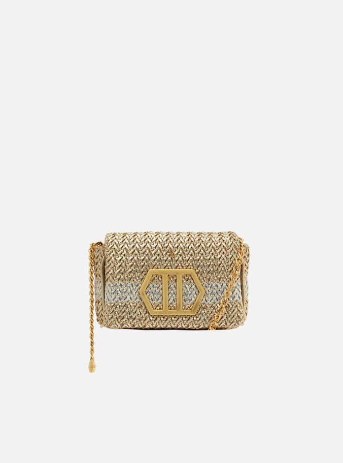 Mini Bag Tiracolo Metalizada Trama Emma