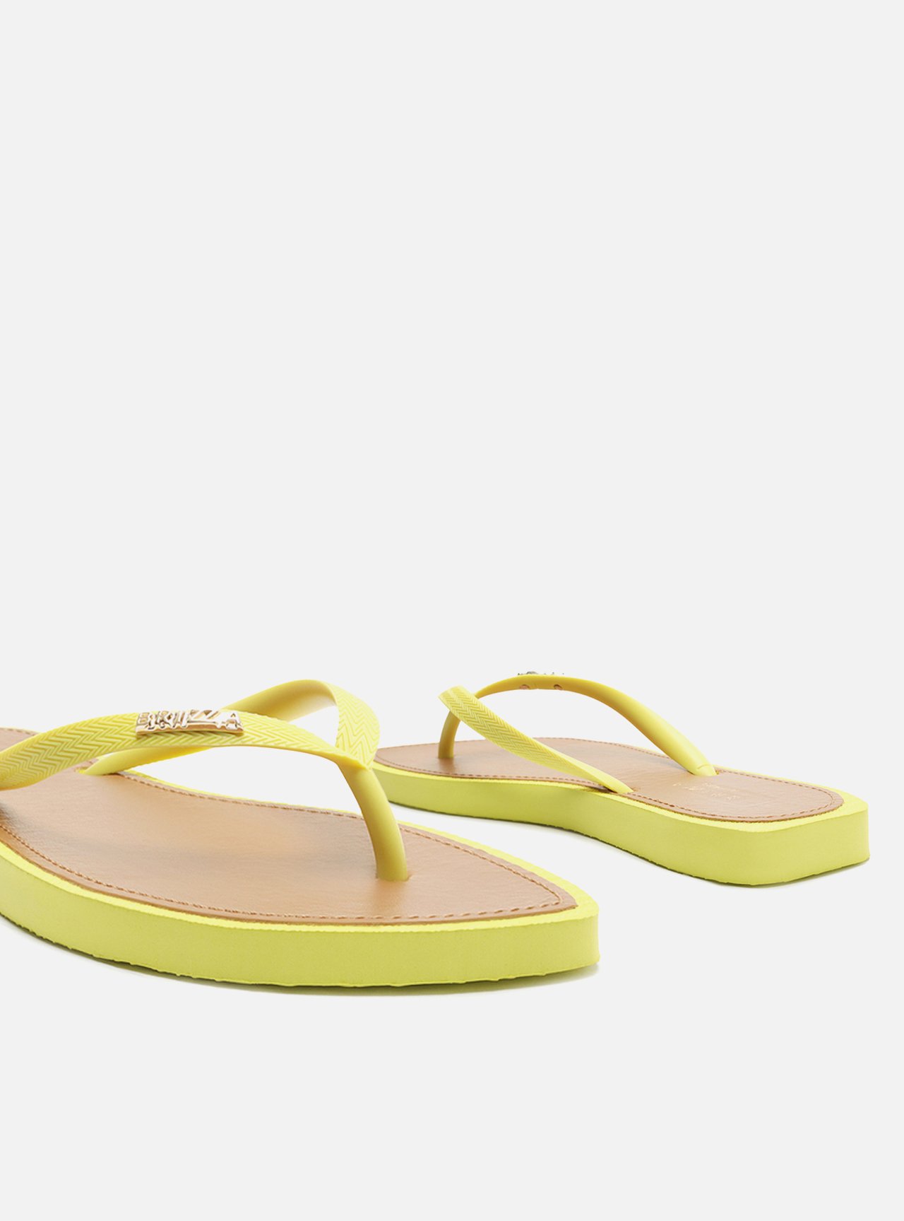 Chinelo de Dedo Amarelo Recouro Flash Brizza — foto 5
