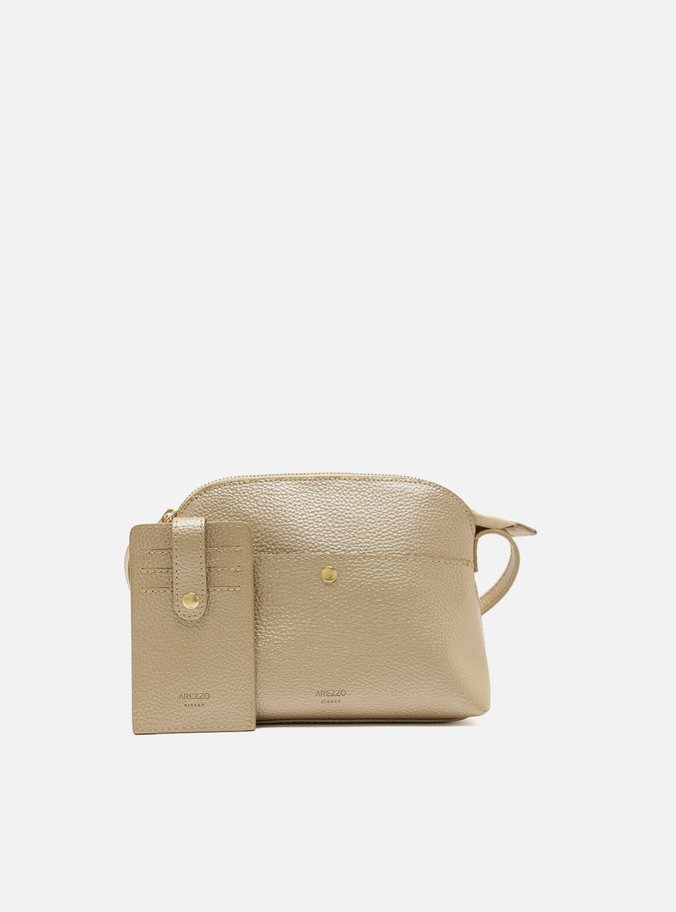 Bolsa Tiracolo Média Dourada