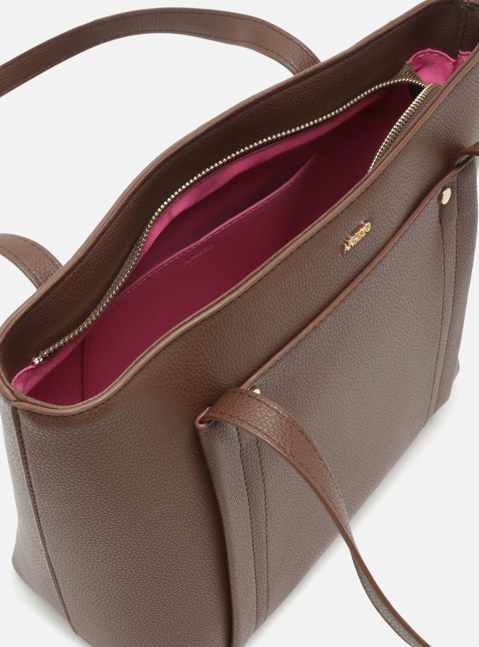 Bolsa Shopping Marrom Média