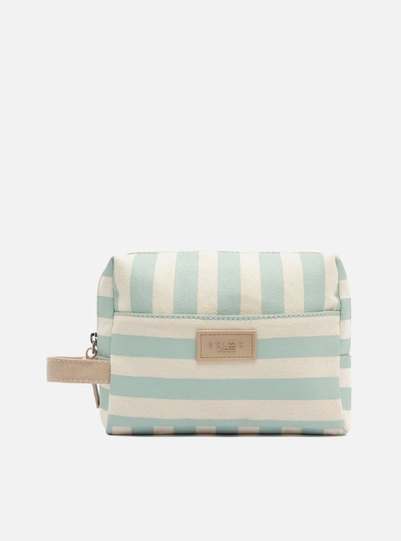 Necessaire Azul Listrada Brizza — foto 1