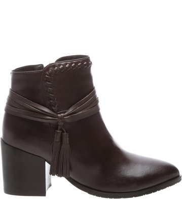 Bota Couro Cano Curto Barbicachos  Cacau