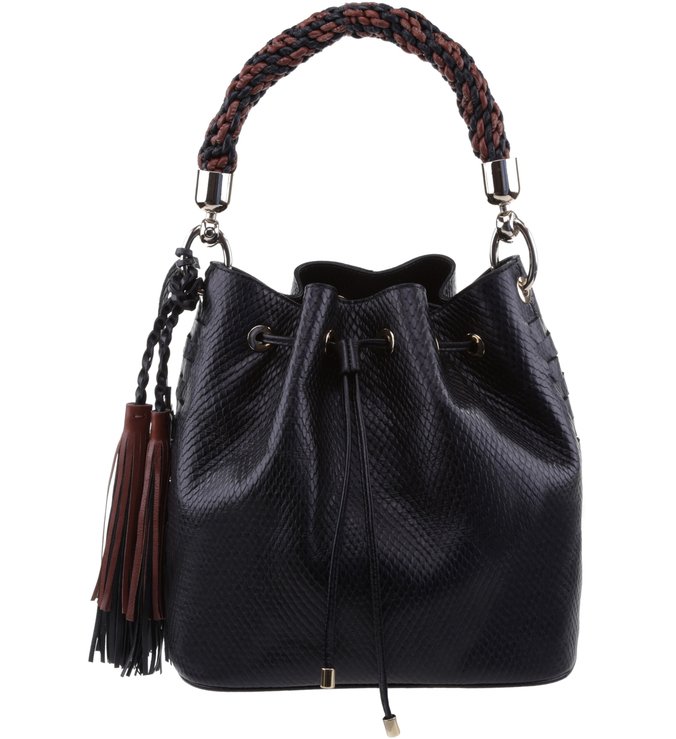 Bolsa Bucket Brigitte Preta