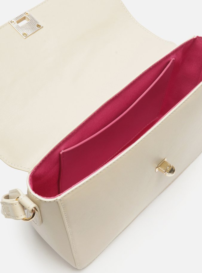 Bolsa Tiracolo Off-White Pequena