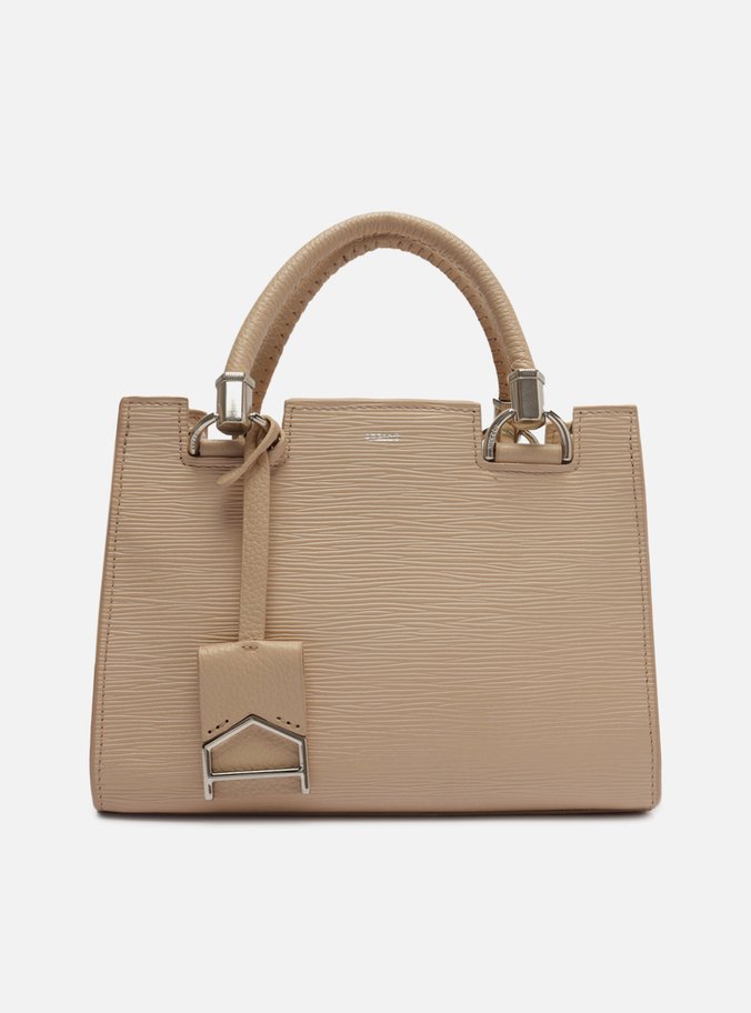 Bolsa Tote Nude Couro Abraccio Wave Média