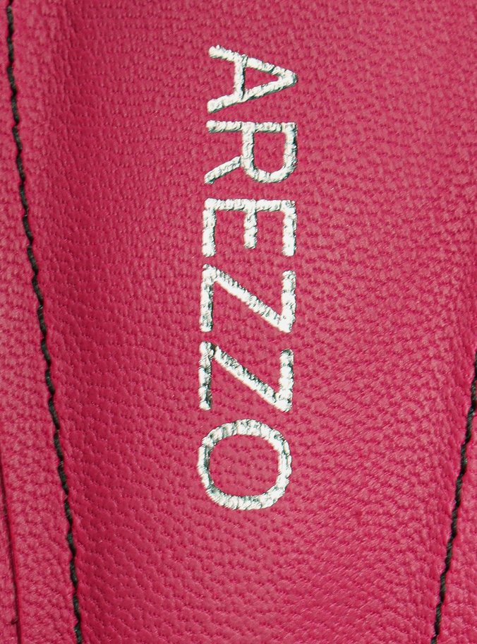 Sandália Rosa Bico Quadrado Tiras Strass