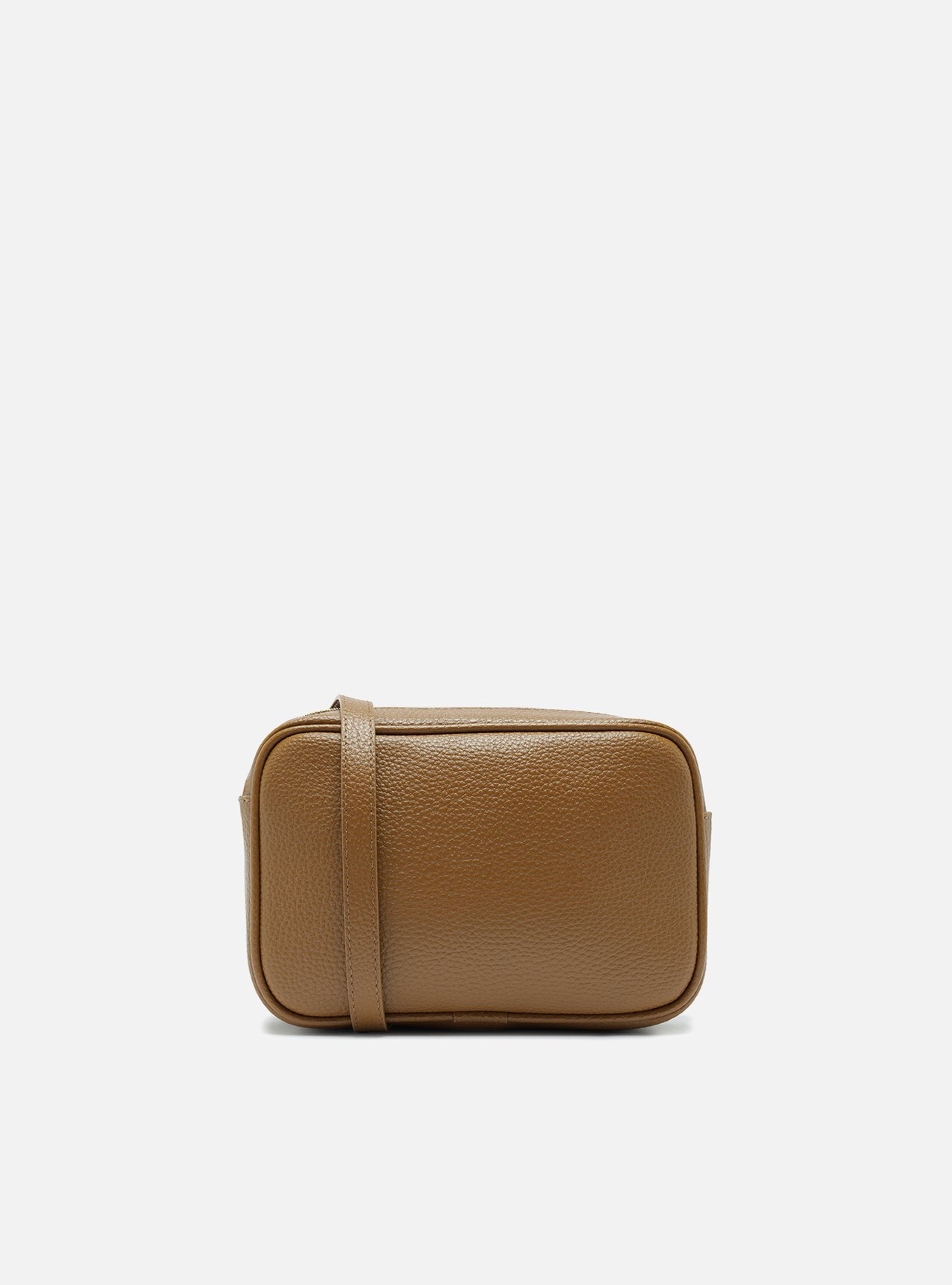Bolsa Tiracolo Marrom Pequena Charm Barbicacho — foto 3