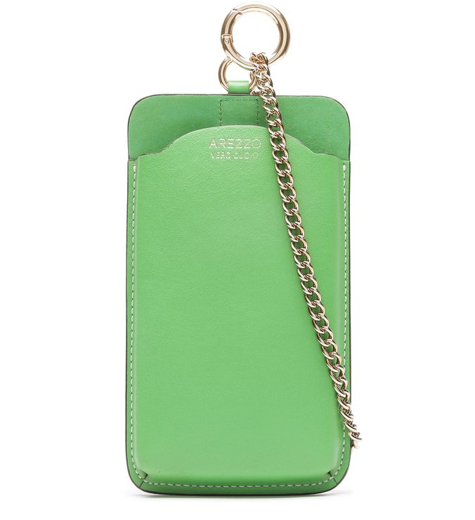 Capa de Celular Verde Couro Milano