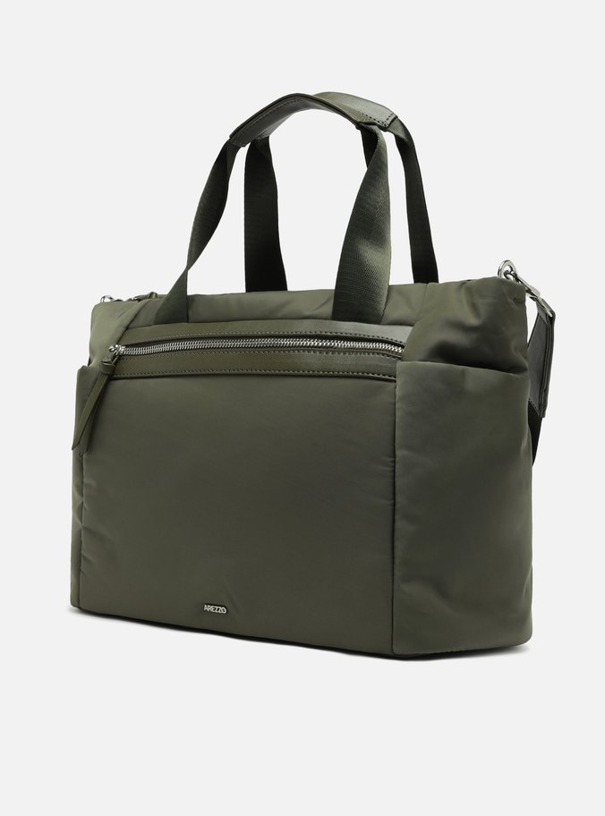 Bolsa Tote Nylon Verde Grande