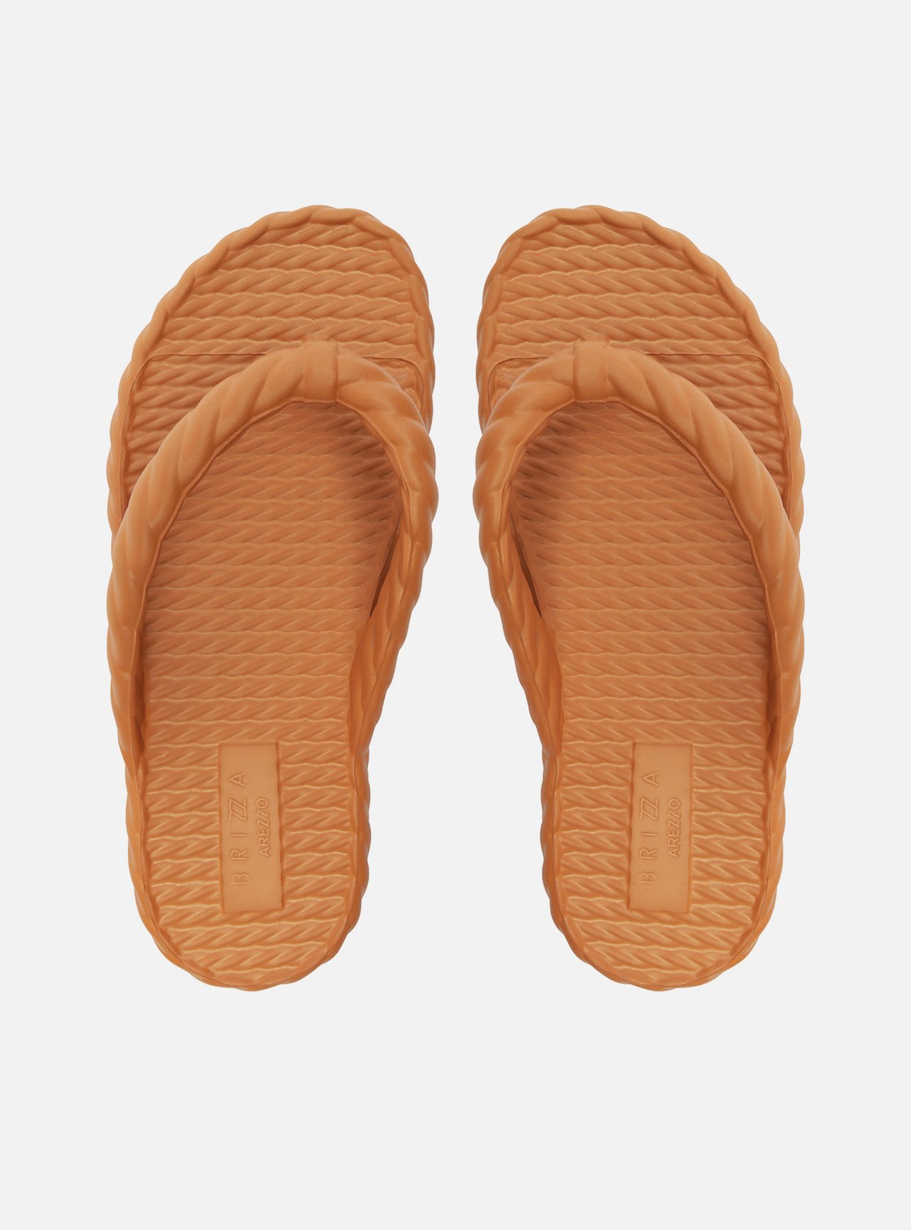 Sandália Marrom Flatform Brizza — foto 3