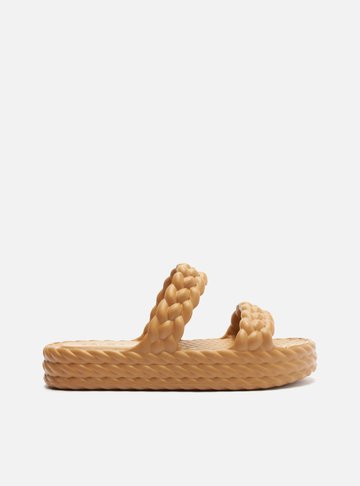 Sandália Marrom Flatform Marrocos Up