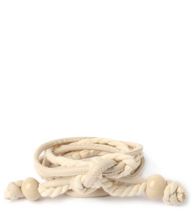Cinto Branco Corda Toscana Fino