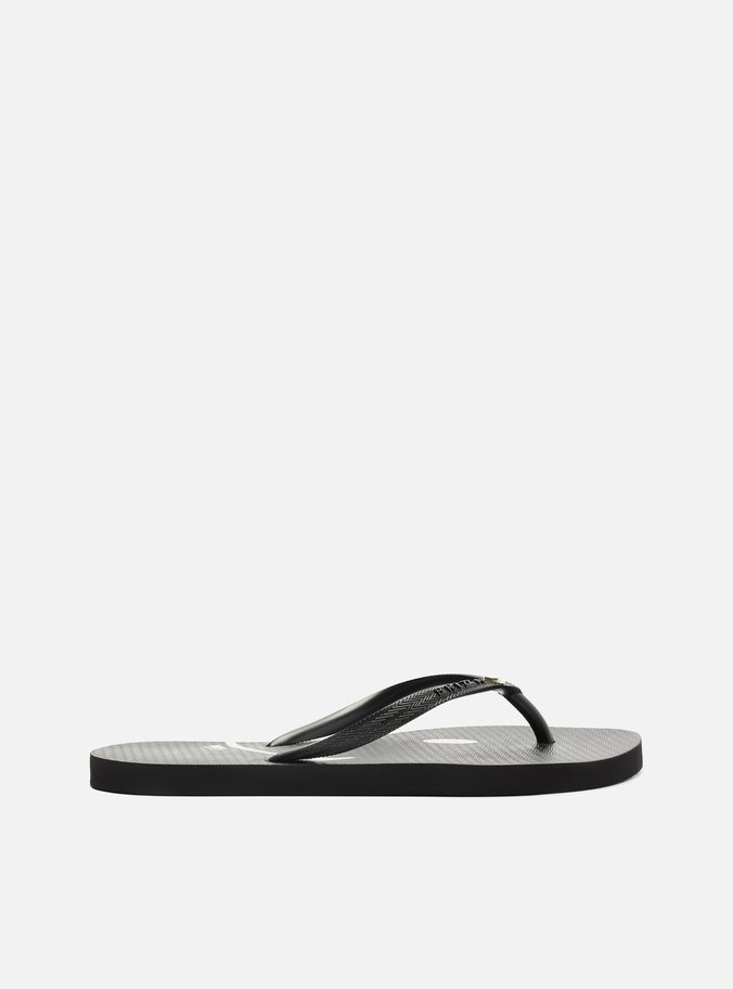 Chinelo de Dedo Preto Essential Brizza Smiley