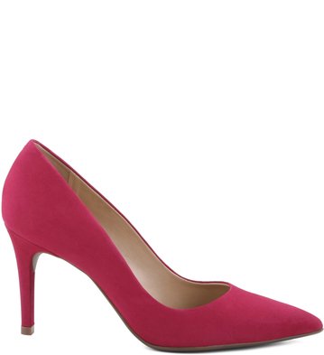 Scarpin Médio Nobuck Malva